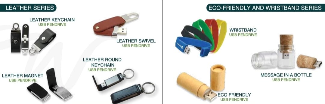pendrive in leather series